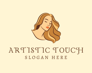 Woman Hair Salon logo design