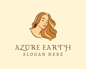 Woman Hair Salon logo design