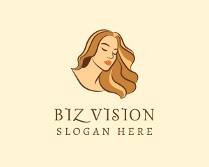 Woman Hair Salon logo design