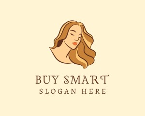 Woman Hair Salon logo design