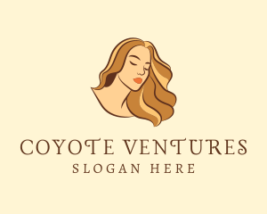 Woman Hair Salon logo design