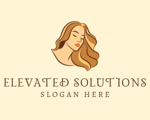 Woman Hair Salon logo design