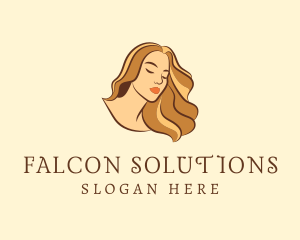 Woman Hair Salon logo design