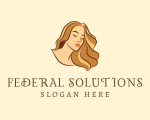 Woman Hair Salon logo design