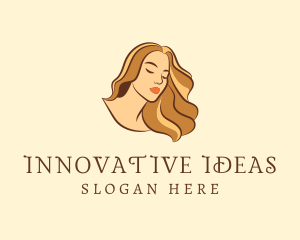 Woman Hair Salon logo design