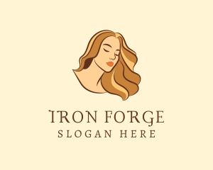 Woman Hair Salon logo design