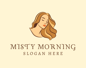 Woman Hair Salon logo design