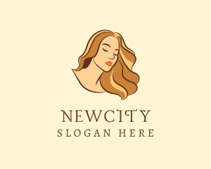 Woman Hair Salon logo design