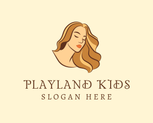 Woman Hair Salon logo design