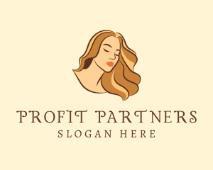 Woman Hair Salon logo design