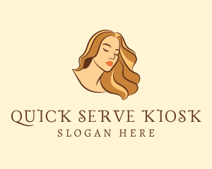 Woman Hair Salon logo design