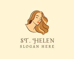 Woman Hair Salon logo design