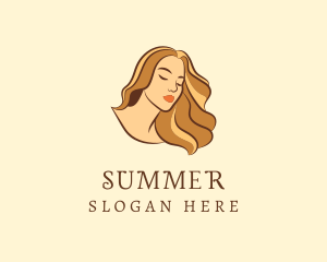 Woman Hair Salon logo design