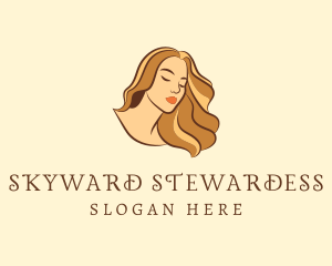 Woman Hair Salon logo design