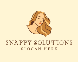 Woman Hair Salon logo design