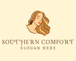 Woman Hair Salon logo design