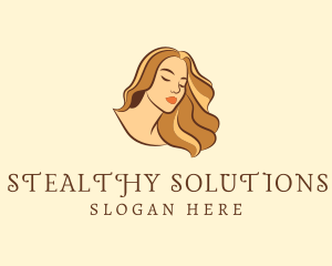 Woman Hair Salon logo design