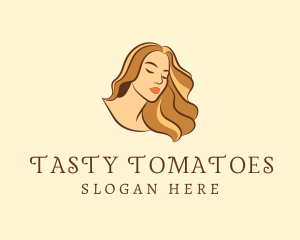 Woman Hair Salon logo design