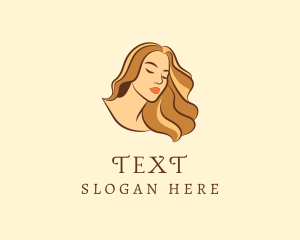 Woman Hair Salon logo design