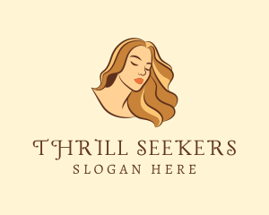 Woman Hair Salon logo design