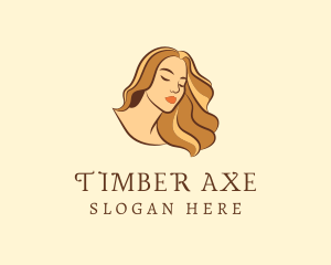 Woman Hair Salon logo design