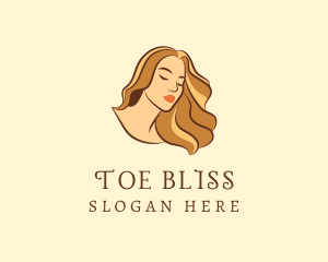 Woman Hair Salon logo design