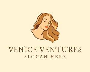 Woman Hair Salon logo design