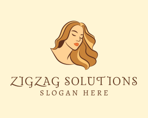 Woman Hair Salon logo design