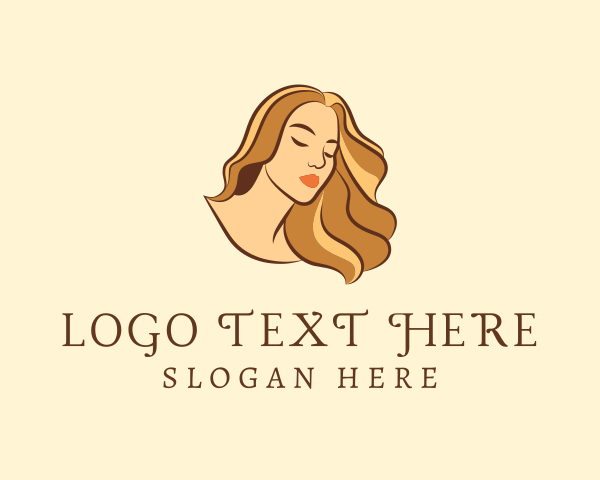 Woman - Woman Hair Salon logo design