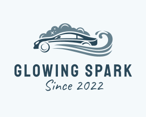 Shining Car Wash Cleaning  logo design