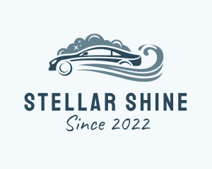 Shining Car Wash Cleaning  logo design