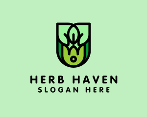 Herbs - Organic Nature Herb logo design