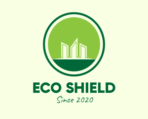 Green Eco Condominium logo design