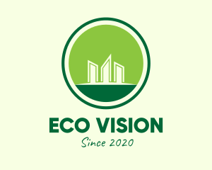 Green Eco Condominium logo design