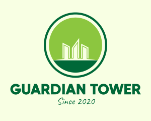 Green Eco Condominium logo design