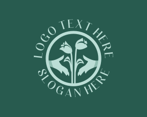 Hands - Artisanal Event Florist logo design
