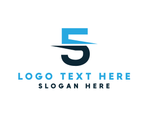 Number 5 - Studio Firm Number 5 logo design