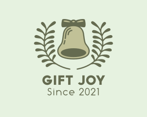 Holiday Christmas Bell logo design