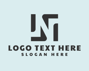 Black Box - Business Firm Letter N logo design