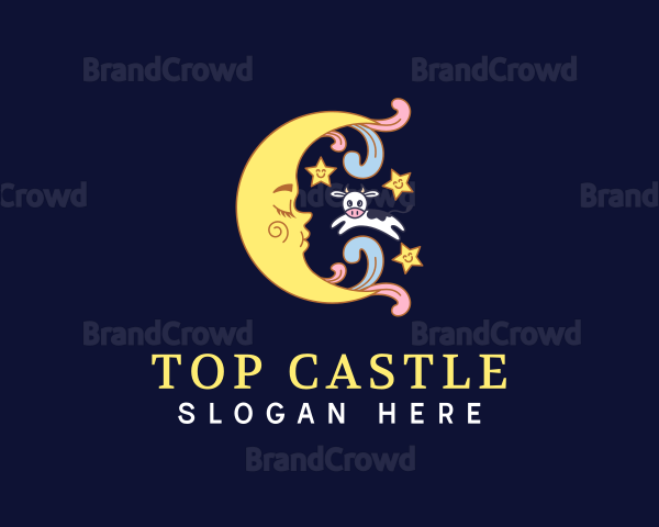 Dream Moon Cow Logo