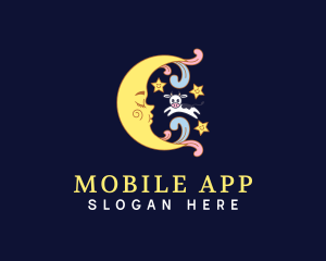 Starry - Dream Moon Cow logo design