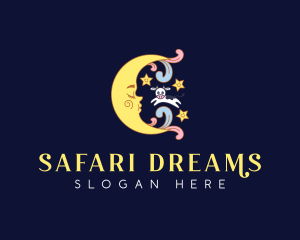 Dream Moon Cow logo design