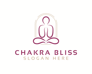 Chakra - Ritual Yoga Wellness logo design