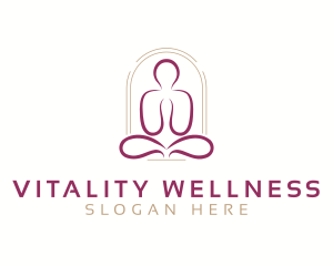 Ritual Yoga Wellness logo design