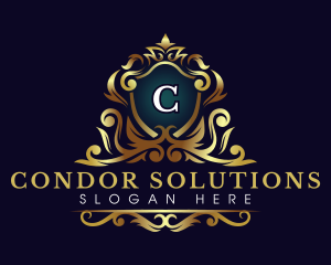 Premium Luxury Crown logo design