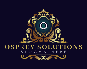 Premium Luxury Crown logo design