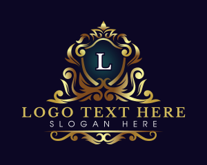 Floral - Premium Luxury Crown logo design