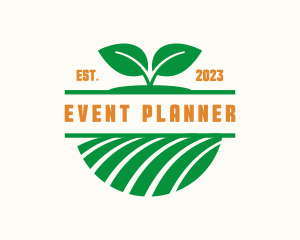 Produce - Field Leaf Plant logo design