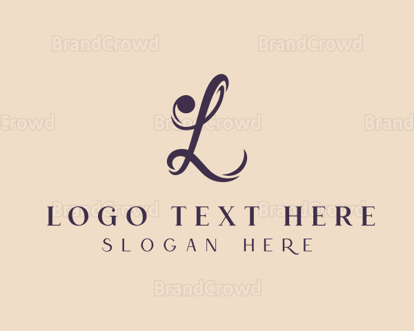 Fashion Boutique Letter L Logo