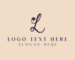 Jewelry Store - Fashion Boutique Letter L logo design